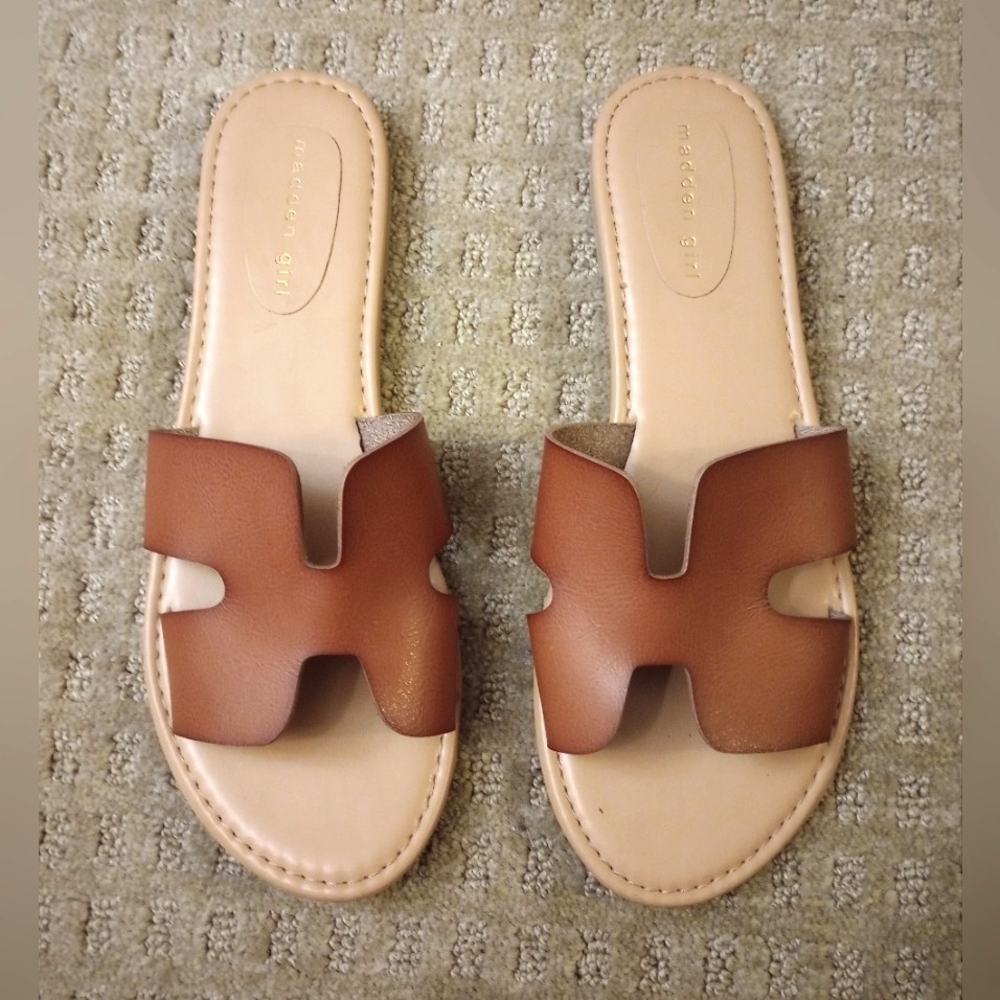 Madden Girl Slip on Sandals